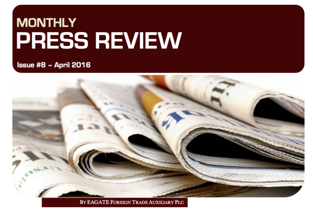 Monthly Press Review EAGATE